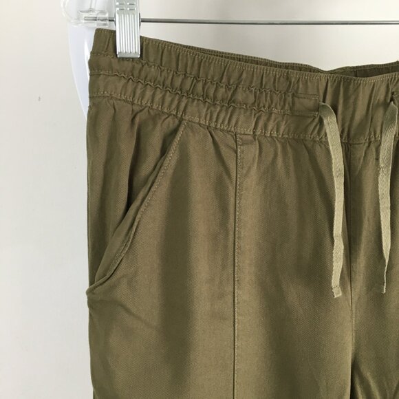 LUCKY BRAND Green Zip Ankle Drawstring Waist Jogger Pant - Picture 5 of 14